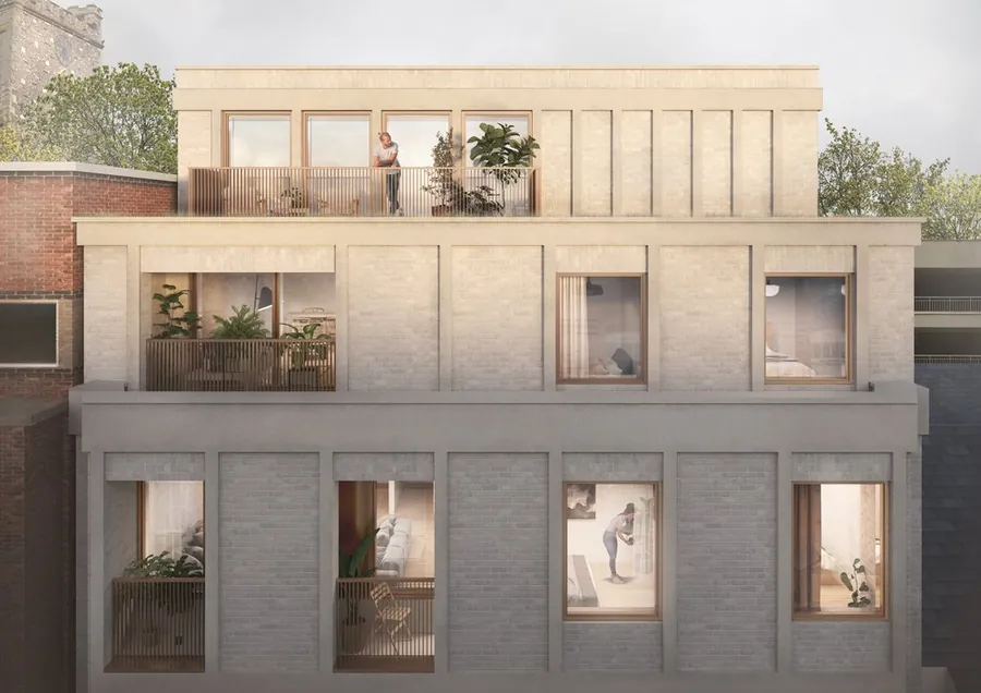 Market Street airspace scheme by Marjoram Architects
